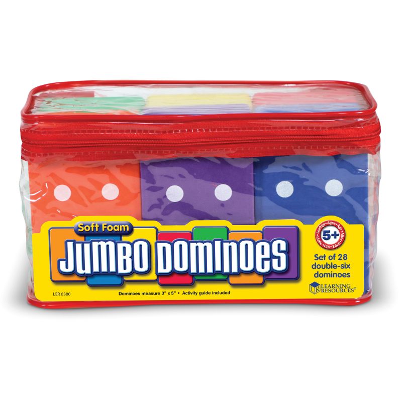 Jumbo Soft Foam Dominoes pk 28