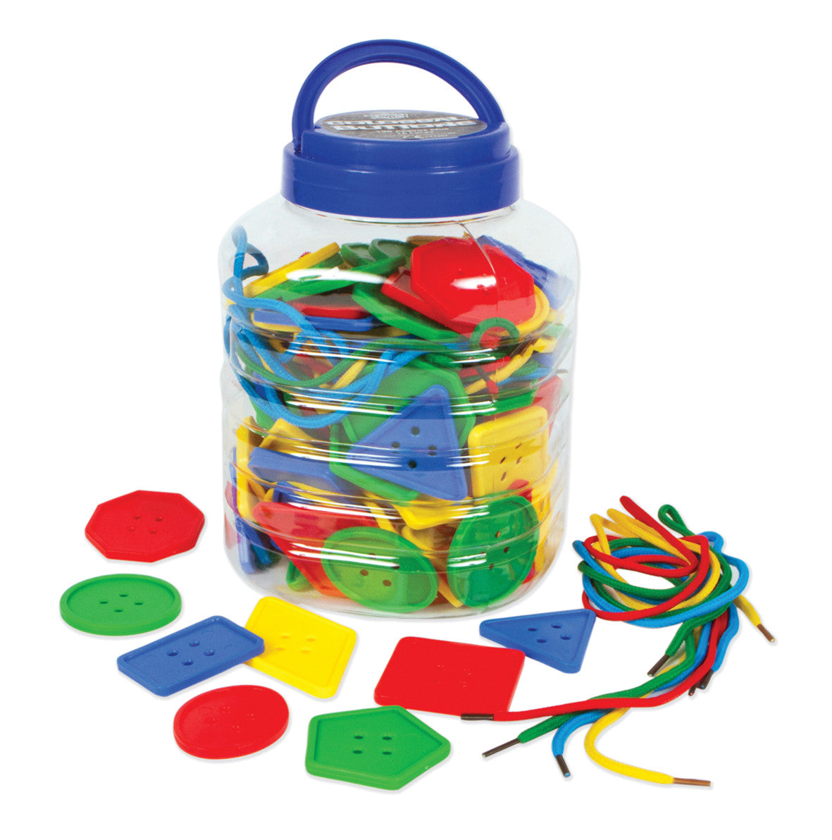 Colossal Buttons Colossal Buttons and Laces Tub pk 120