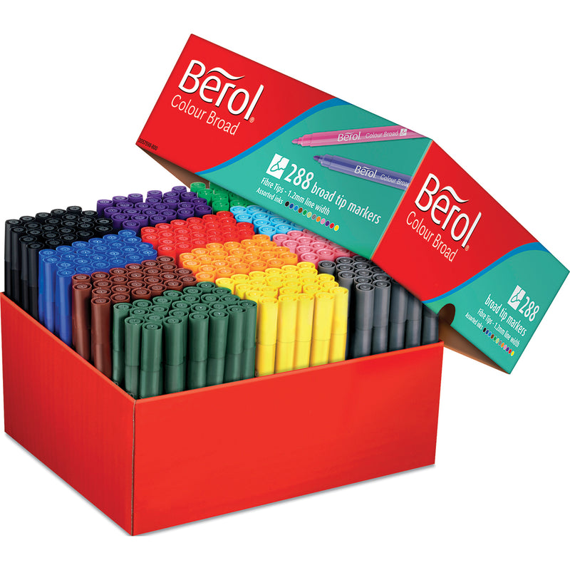 Berol Colourbroad Assortment pk 288