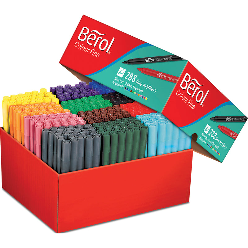 Berol Colourfine Assortment pk 288