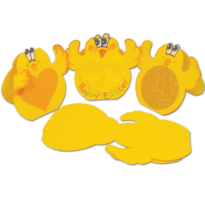 Easter Chick Cards pk 30