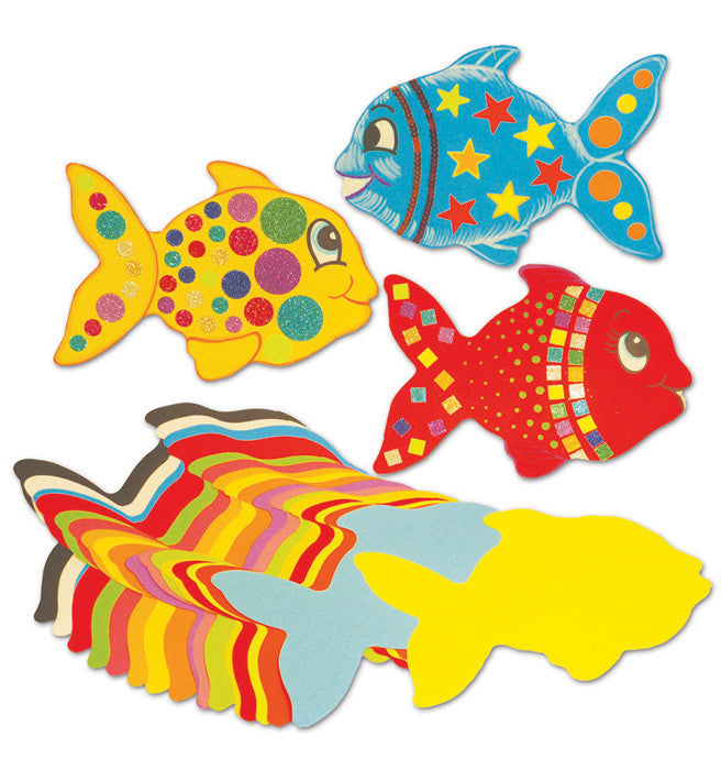 Jumbo Paper Fish pk 100