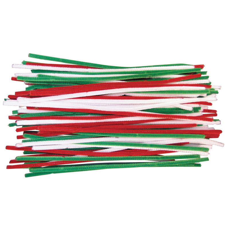Festive Pipe Cleaners pk 100