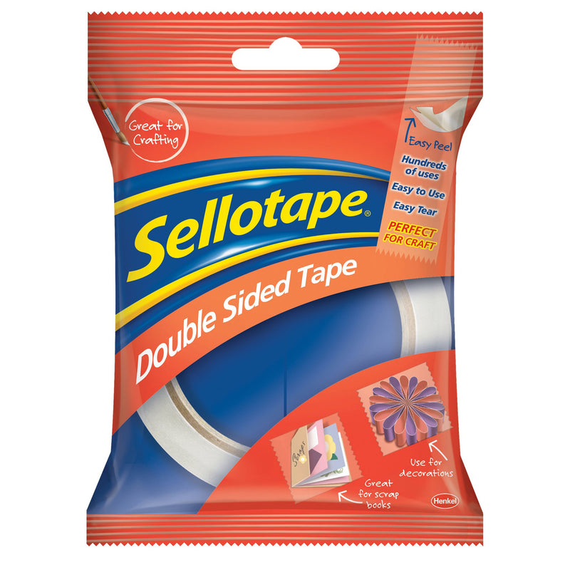 Sellotape Double Sided Tape 