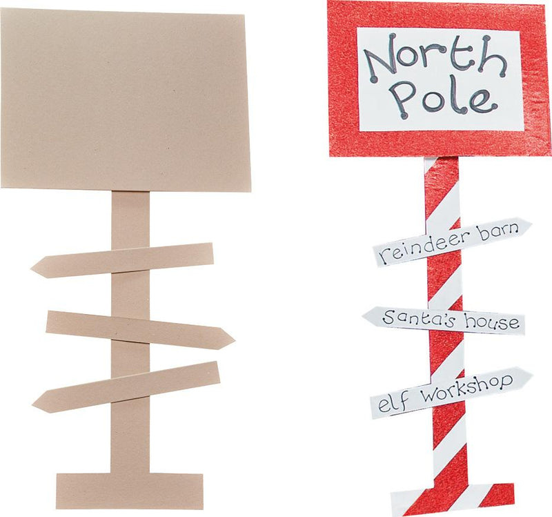 North Pole Classroom Sign pk 3