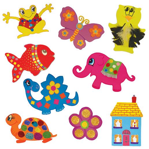 HomeCraftz Jumbo Paper Shape Assortment