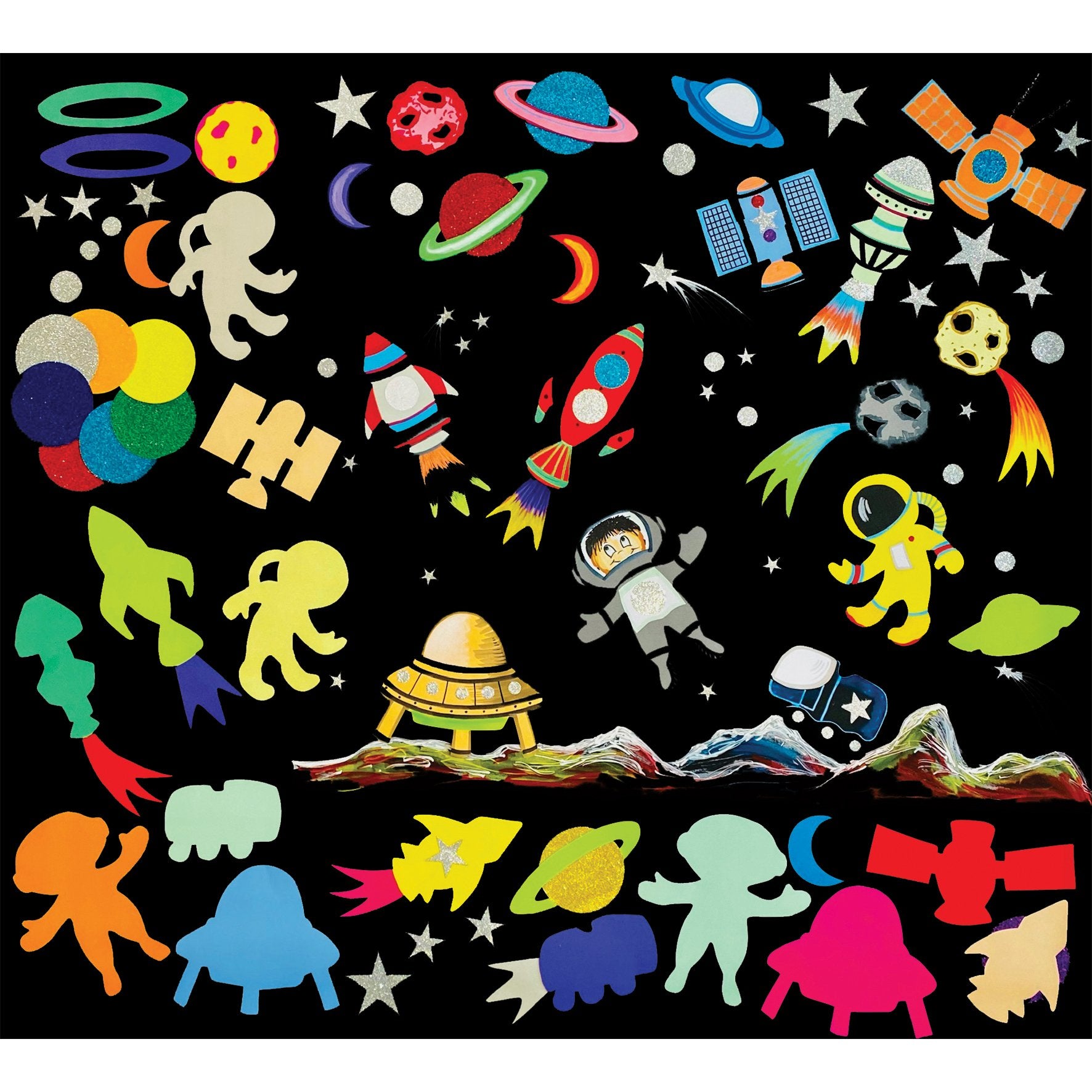 Precut Paper Shapes for School Crafts | Springboard Supplies