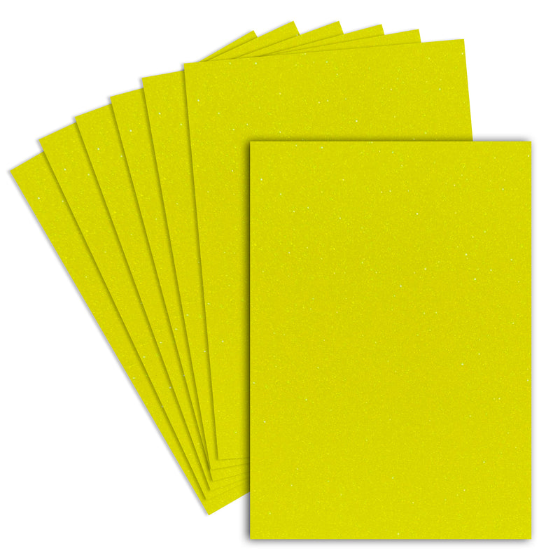 A4 Coloured Glitter Card 230gsm (Pack of 10 Sheets)