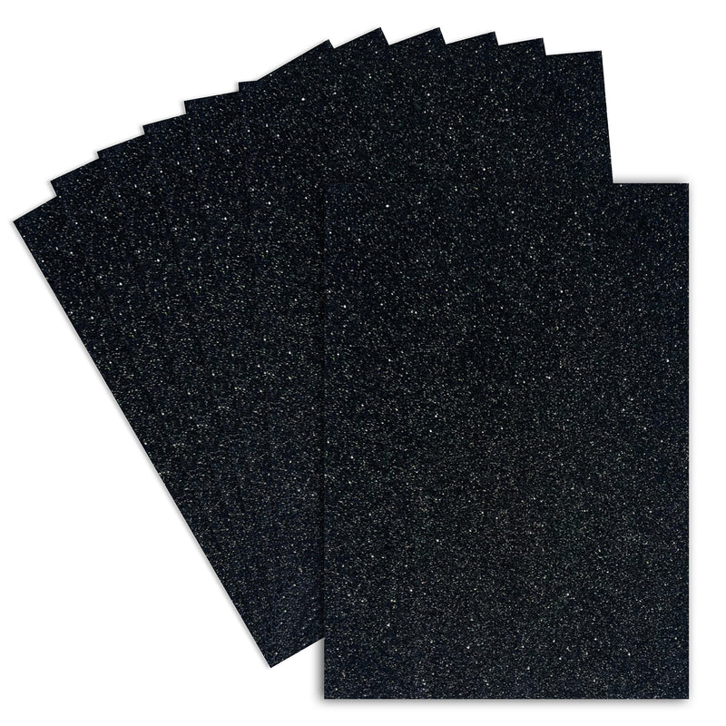 A4 Coloured Glitter Card 230gsm (Pack of 10 Sheets)