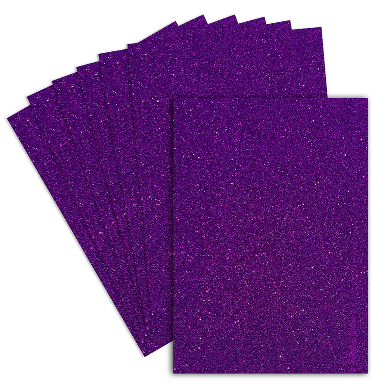 A4 Coloured Glitter Card 230gsm (Pack of 10 Sheets)