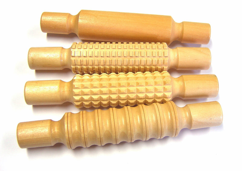 Wooden Rolling Pins pk 4