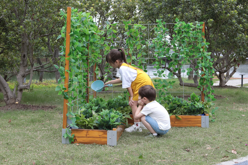 Little Garden Corner Fence