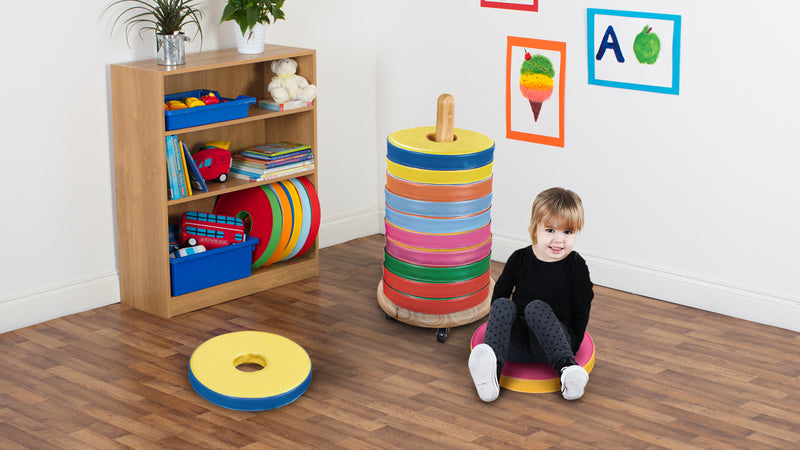 Donut™ Multi-Seat Trolley with 12 Bi-Colour Cushions