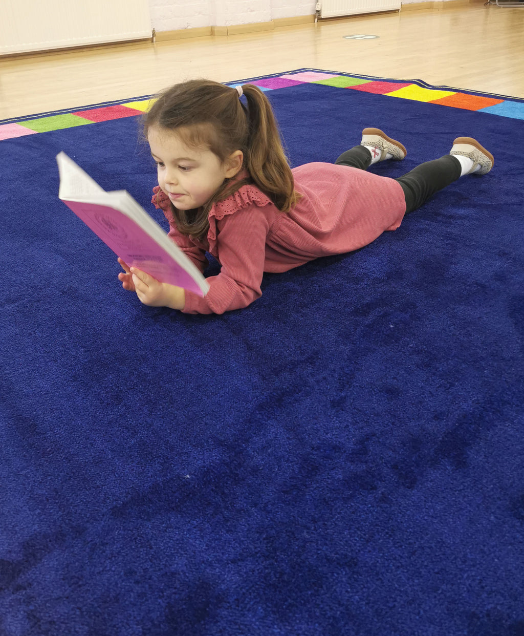Springboard Rug Kinder™ Rainbow Play Rug