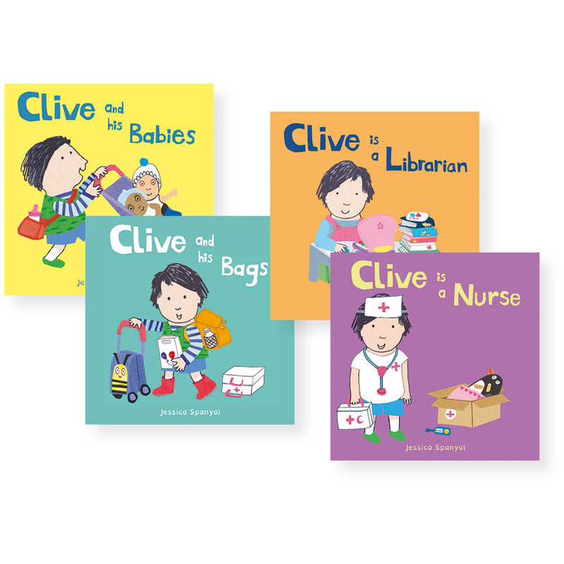 Clive Book Set pk 4
