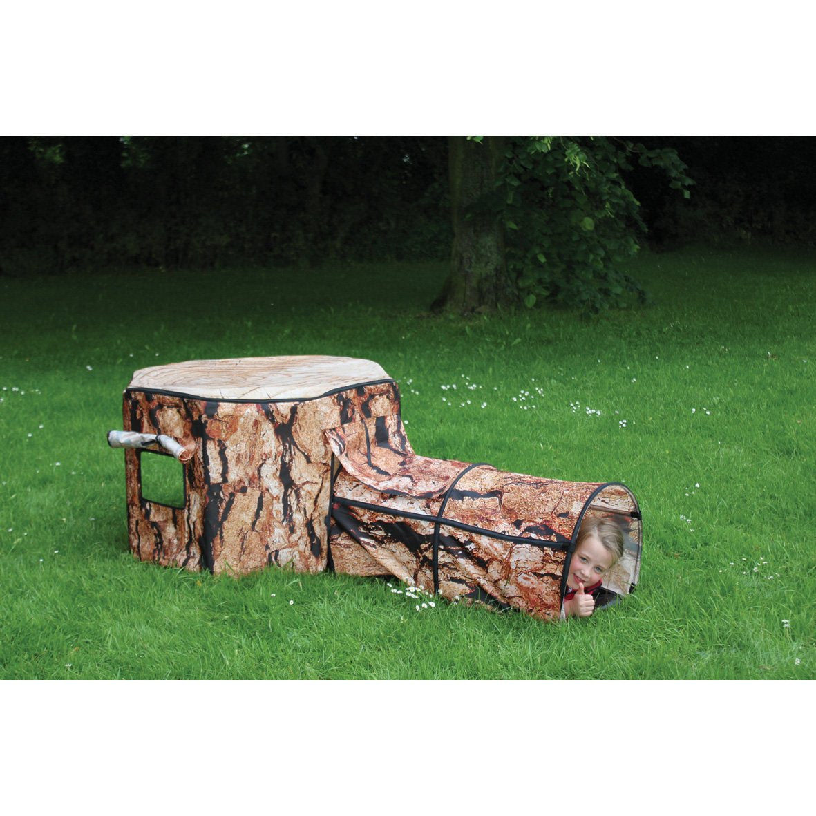 Treehouse Den Natural Tree House Den with Frame