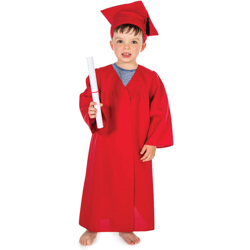 Graduation-Gown---Red-