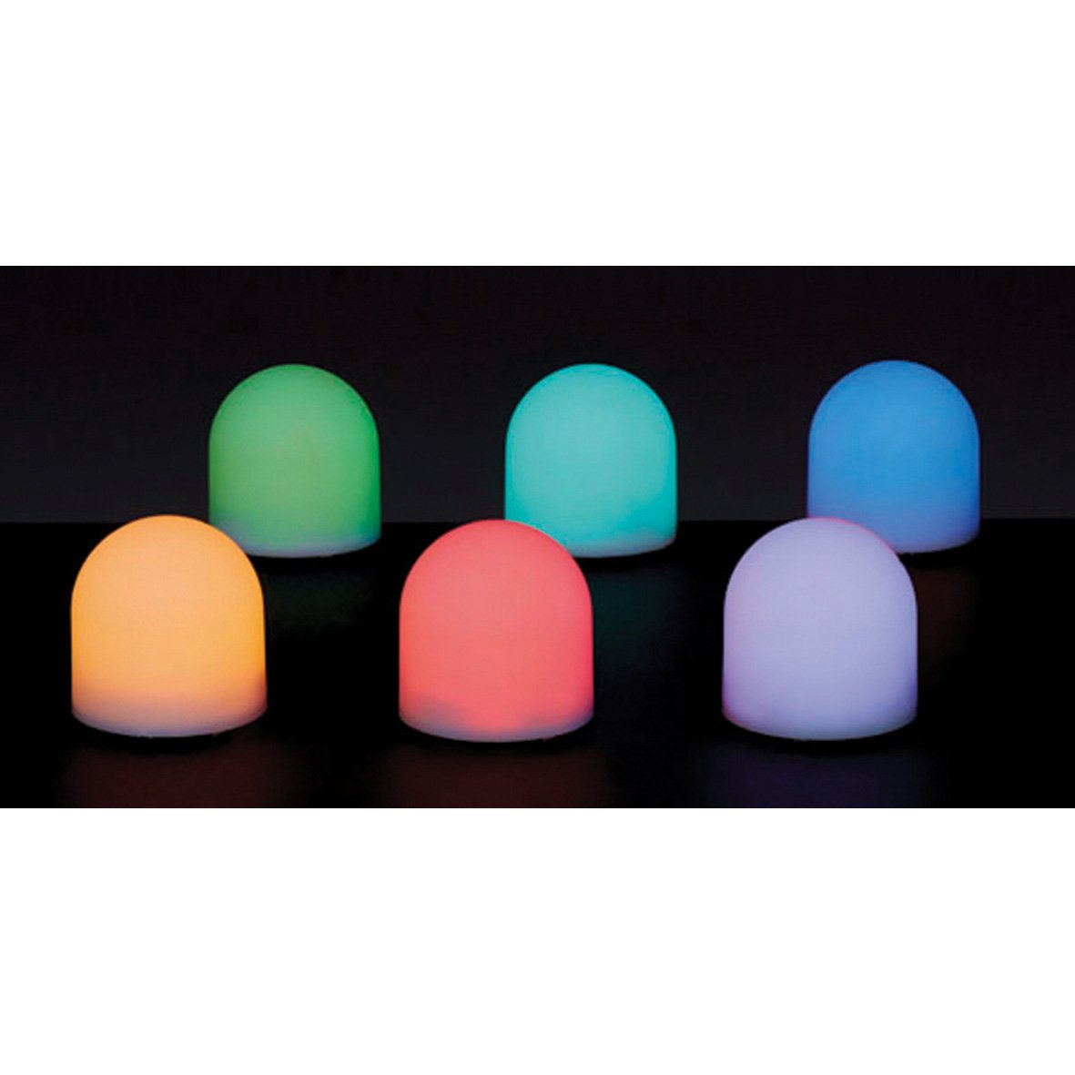 Dome Color Changing Module Sensory Mini Colour Changing Domes pk 6