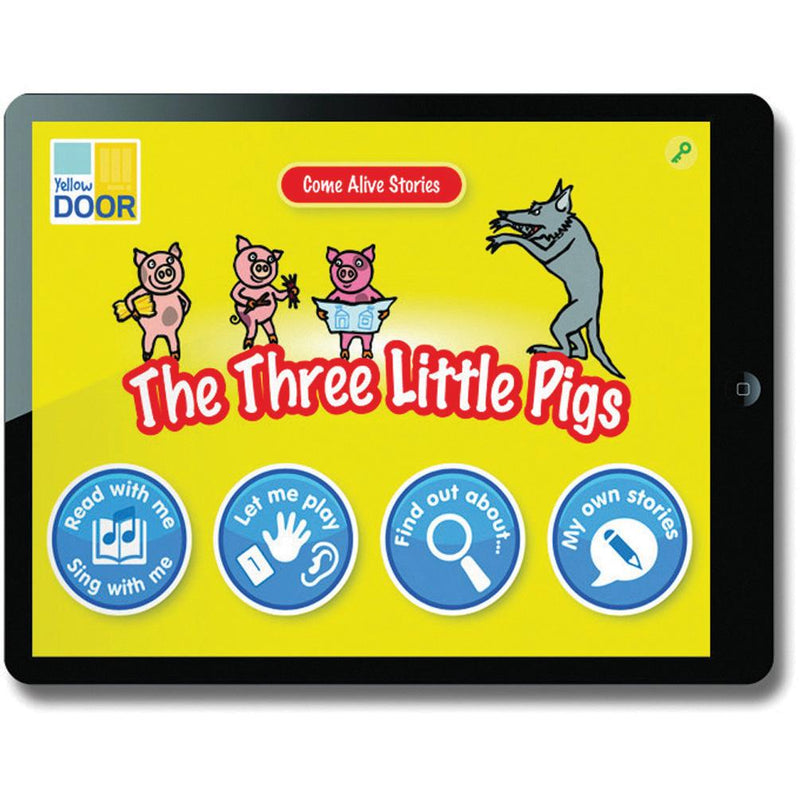 Come-Alive-Traditional-Tales-App---The-Three-Little-Pigs-(Single-Licence)-