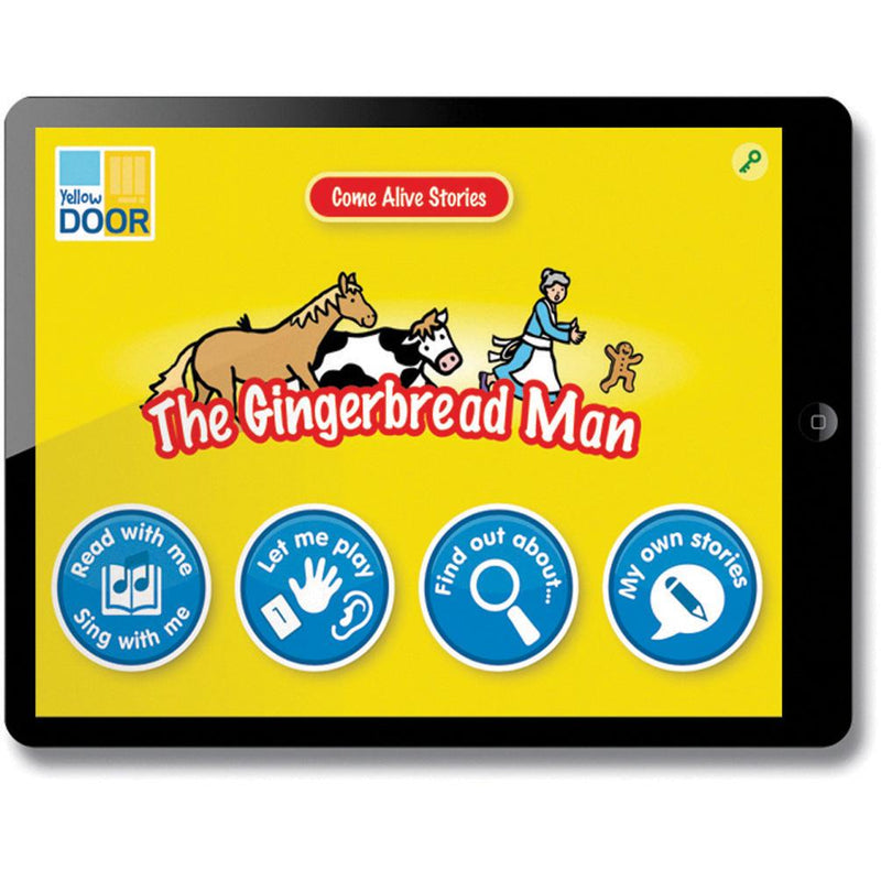 Come-Alive-Traditional-Tales-App---The-Gingerbread-Man-(Single-Licence)-