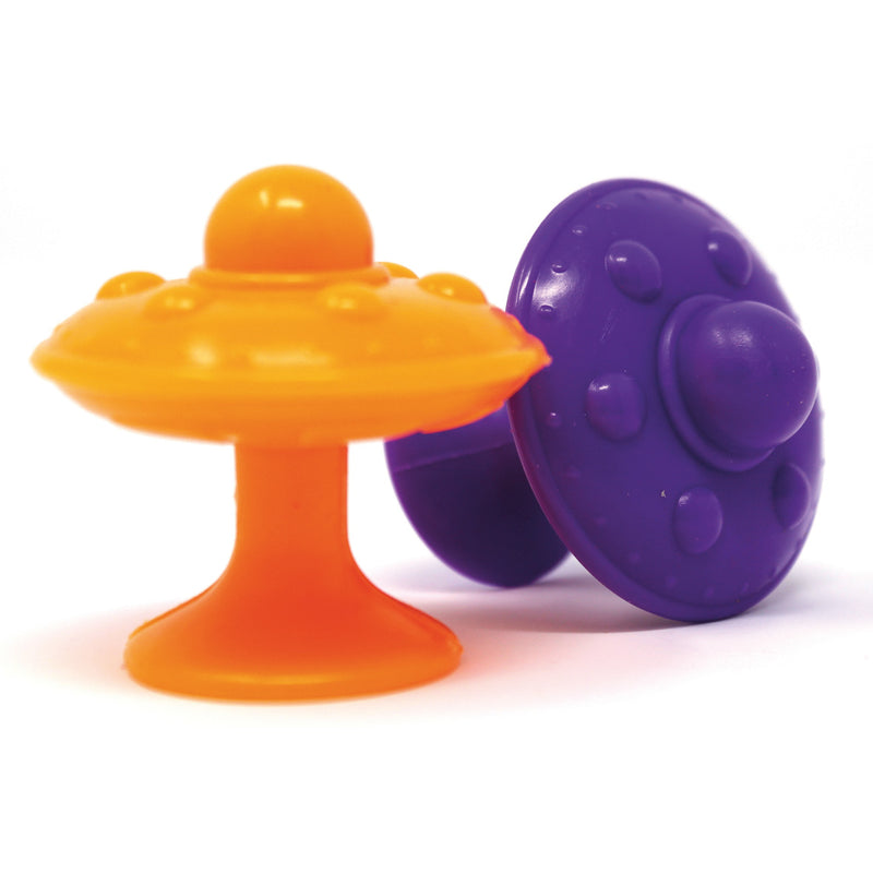 Super Suction Space Saucers pk 30