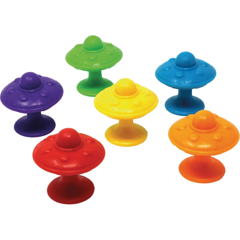 Super Suction Space Saucers pk 30