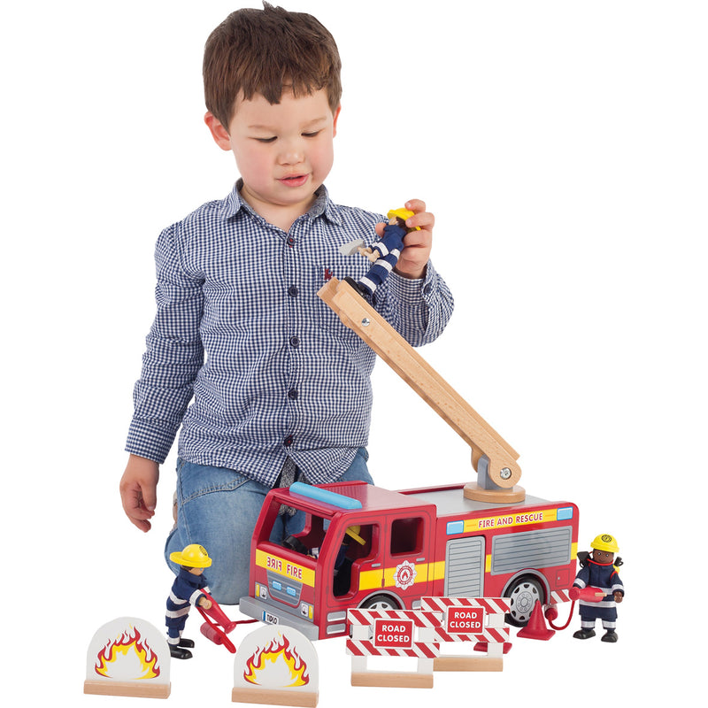 Wooden Fire Engine