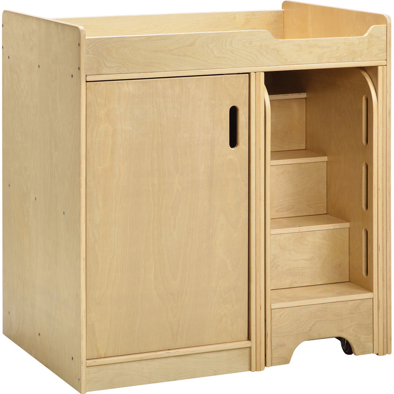 Wooden Changing Unit with Storage