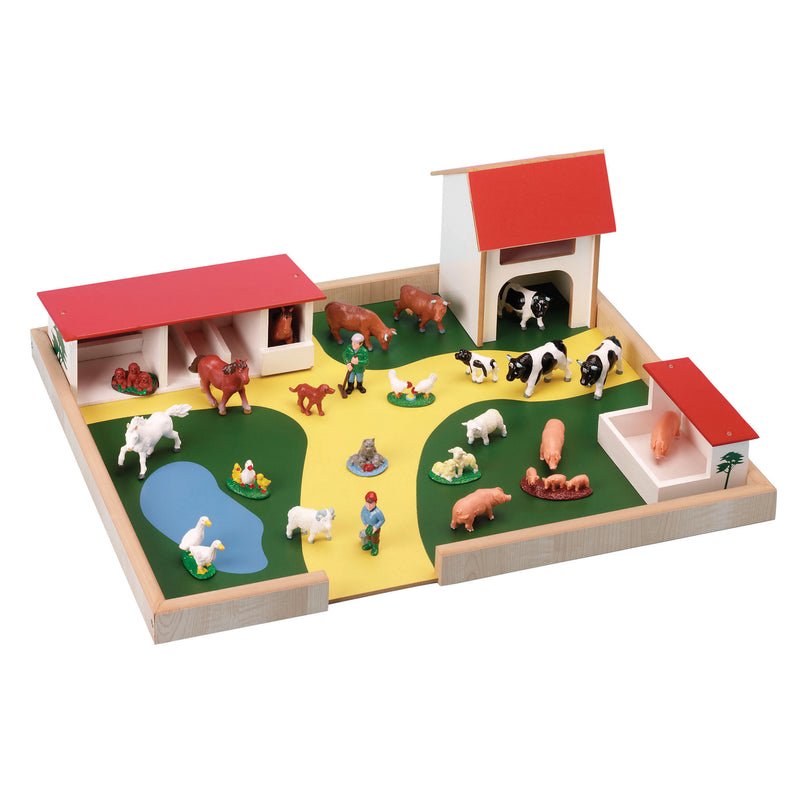 Wooden Farmyard Play Set