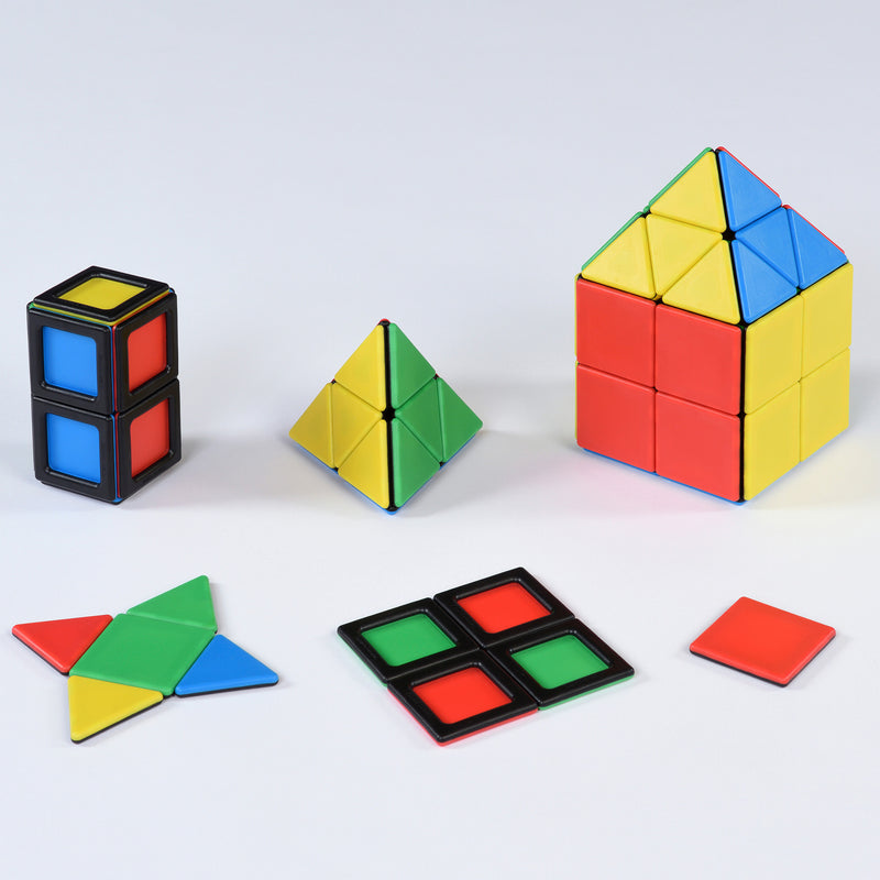 Solid Magnetic Polydron Class Set pk 72