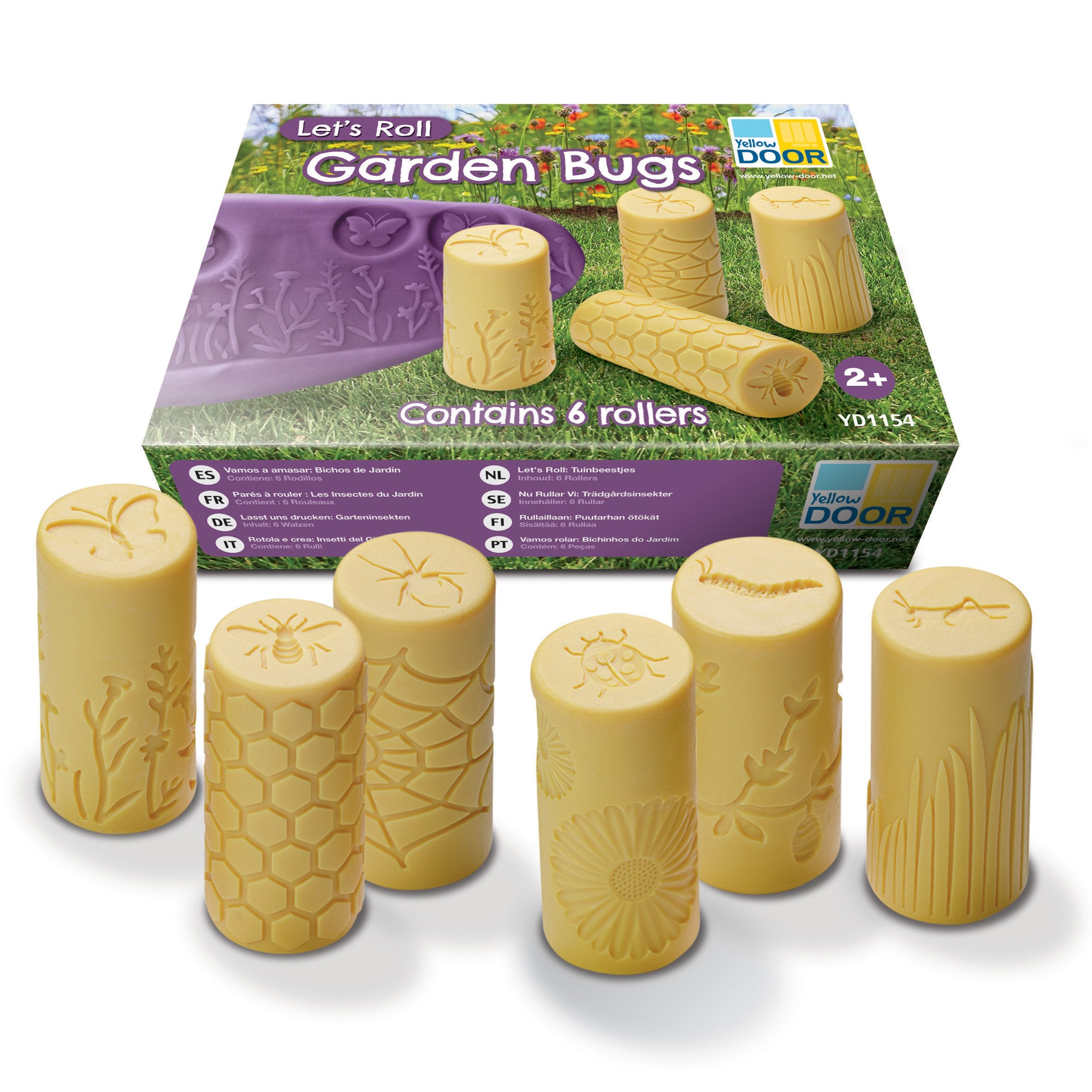 Let's Roll - Garden Bugs pk 6
