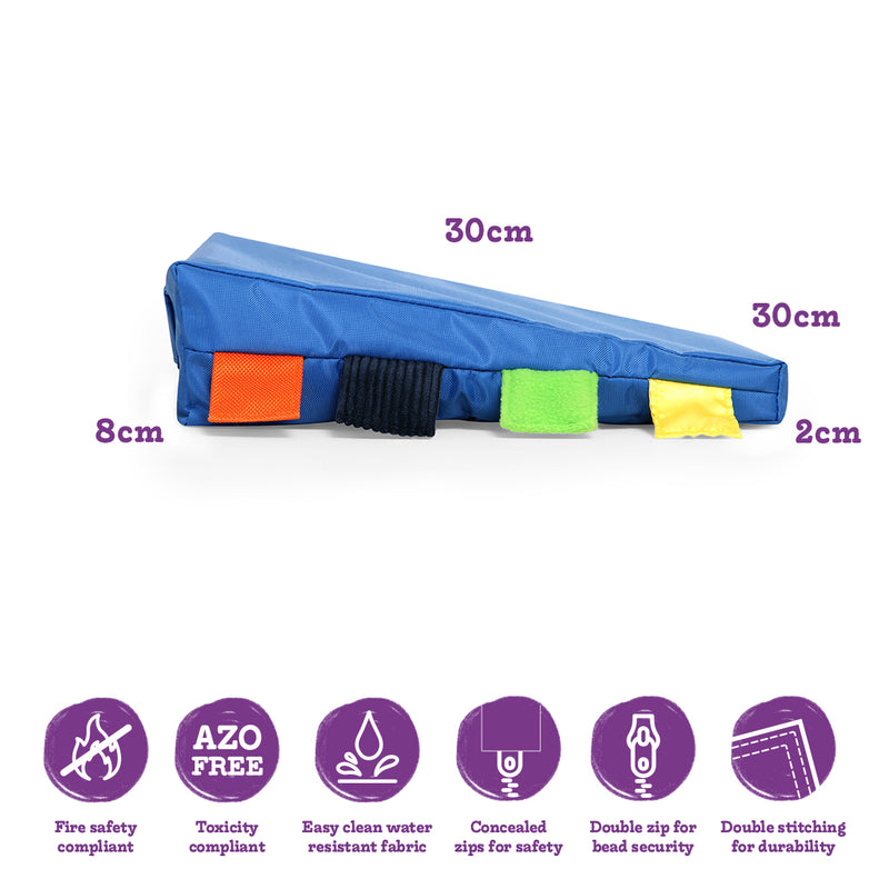 Sensory Touch Tags Posture Wedge