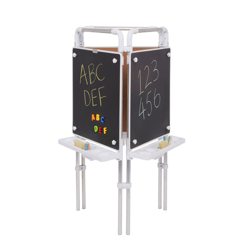 3-Sided Chalkboard Easel