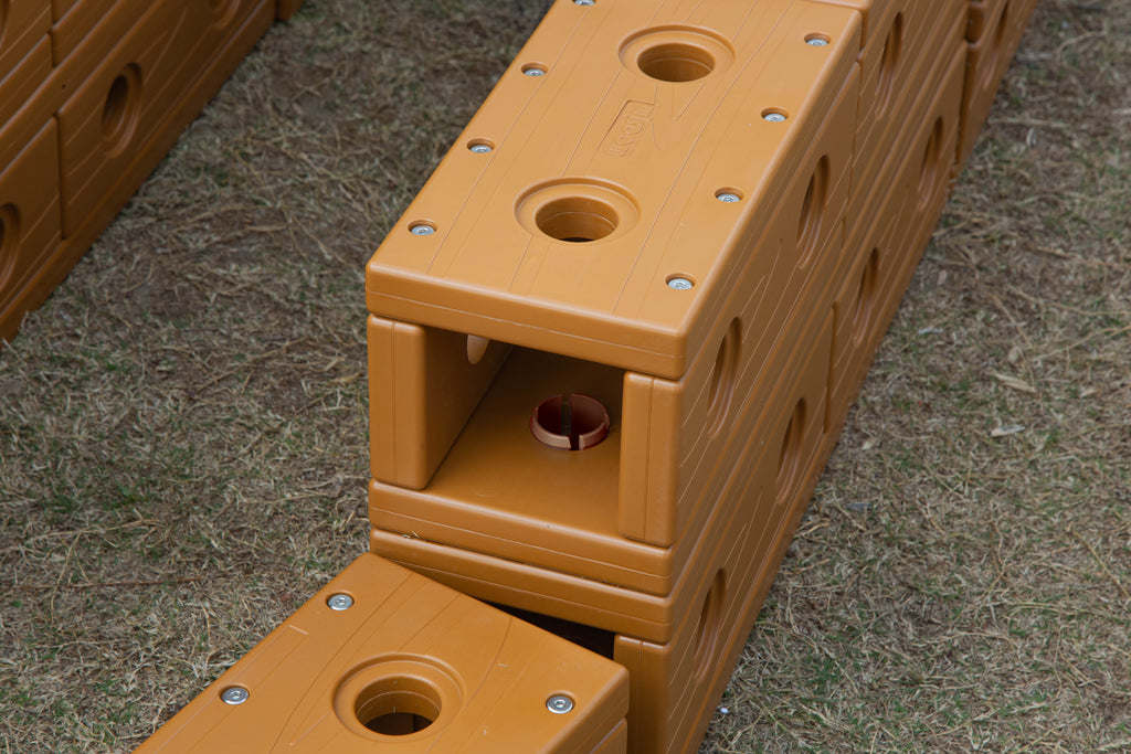 Outdoor Riser Blocks Outdoor Plastic Construction Blocks