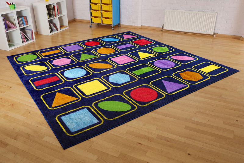 Kindercolour™ Geometric Shapes Carpet