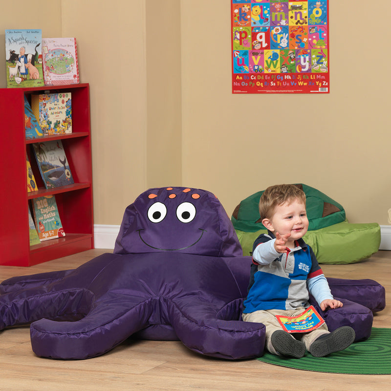 Sea Life Octopus Bean Bag