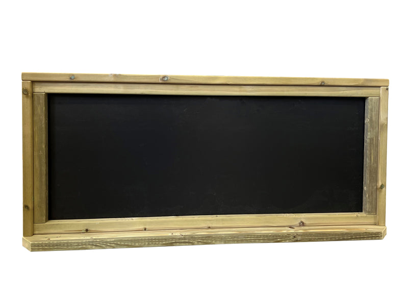 Mounted Wooden Chalkboard