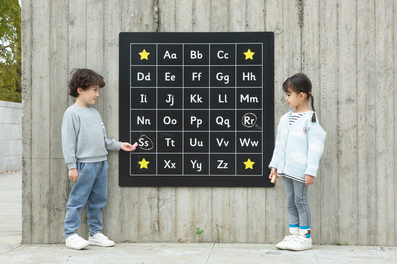 Outdoor - Alphabet Chalkboard