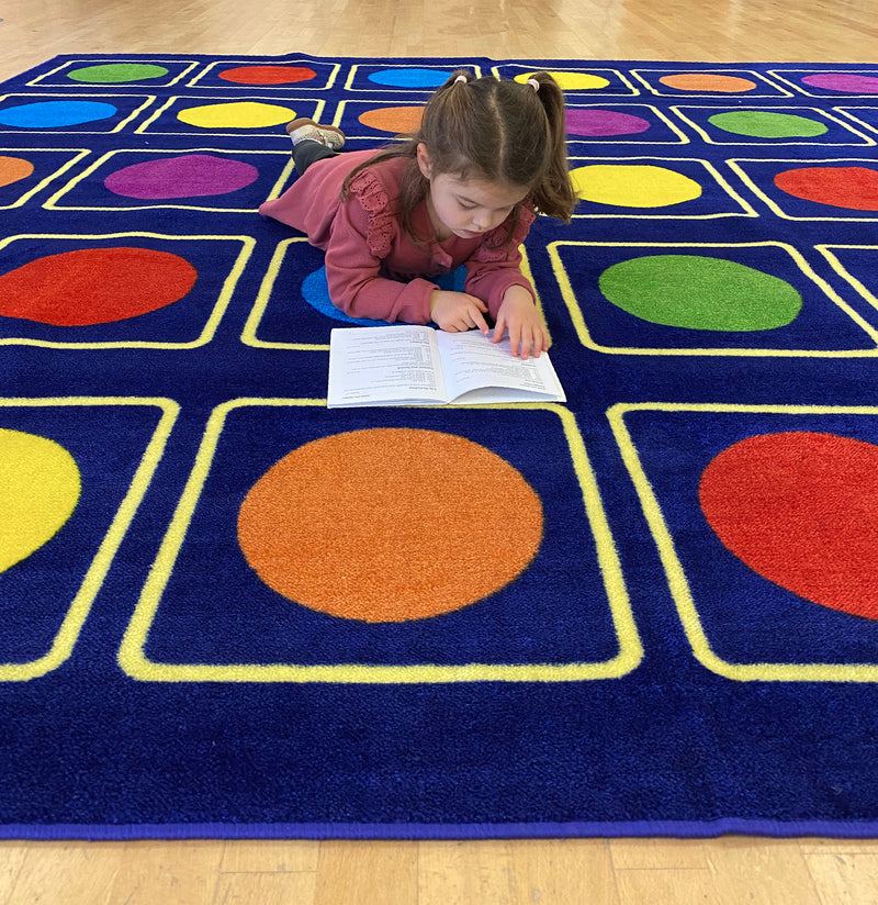 KinderColour™ Spots Placement Carpet