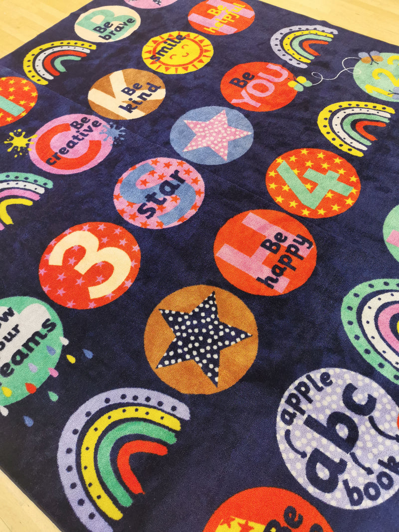 KinderColour™ Positivity Wellbeing Placement Carpet