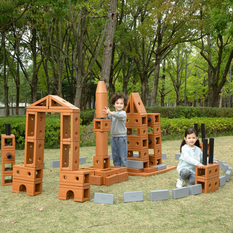 Outdoor Plastic Construction Blocks