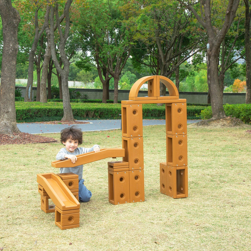 Outdoor Plastic Construction Blocks