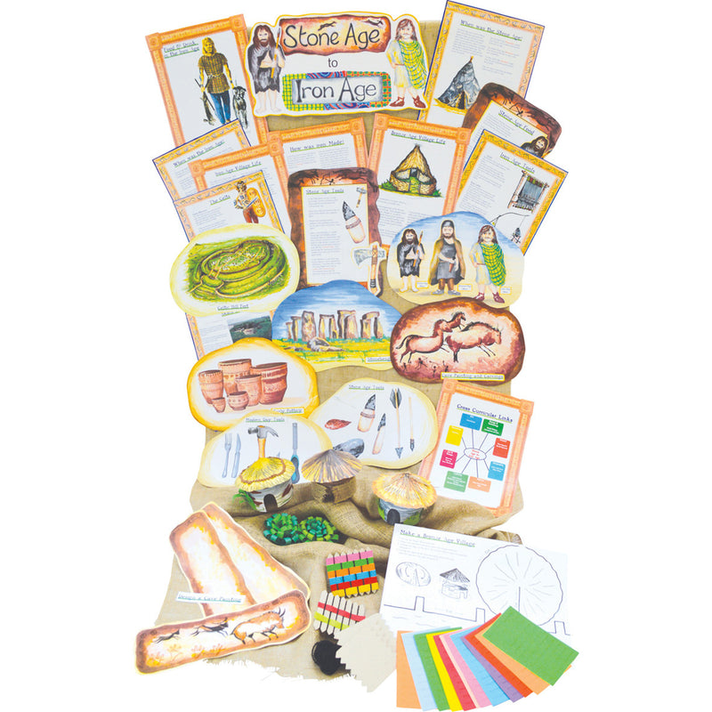 Stone Age to Iron Age History Display Pack