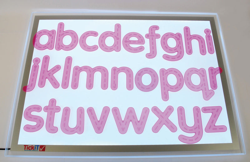 SiliShapes Tactile Alphabet Tracers pk 26