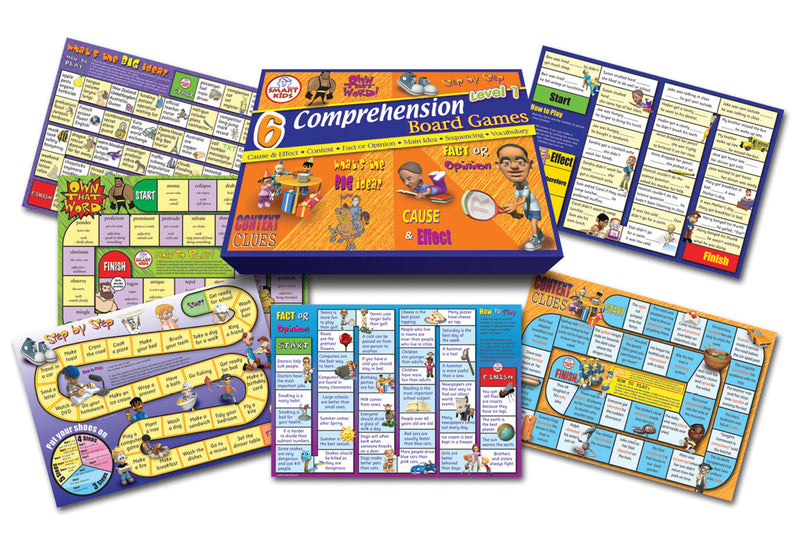 Comprehension Board Games Level 1
