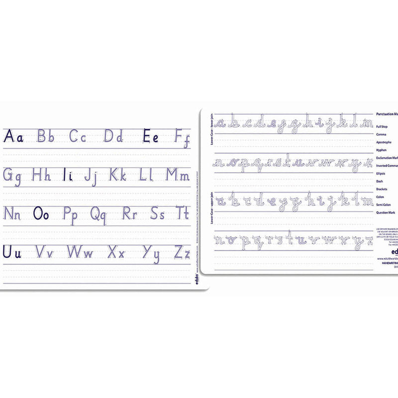 Drywipe A4 Handwriting Whiteboards pk 30