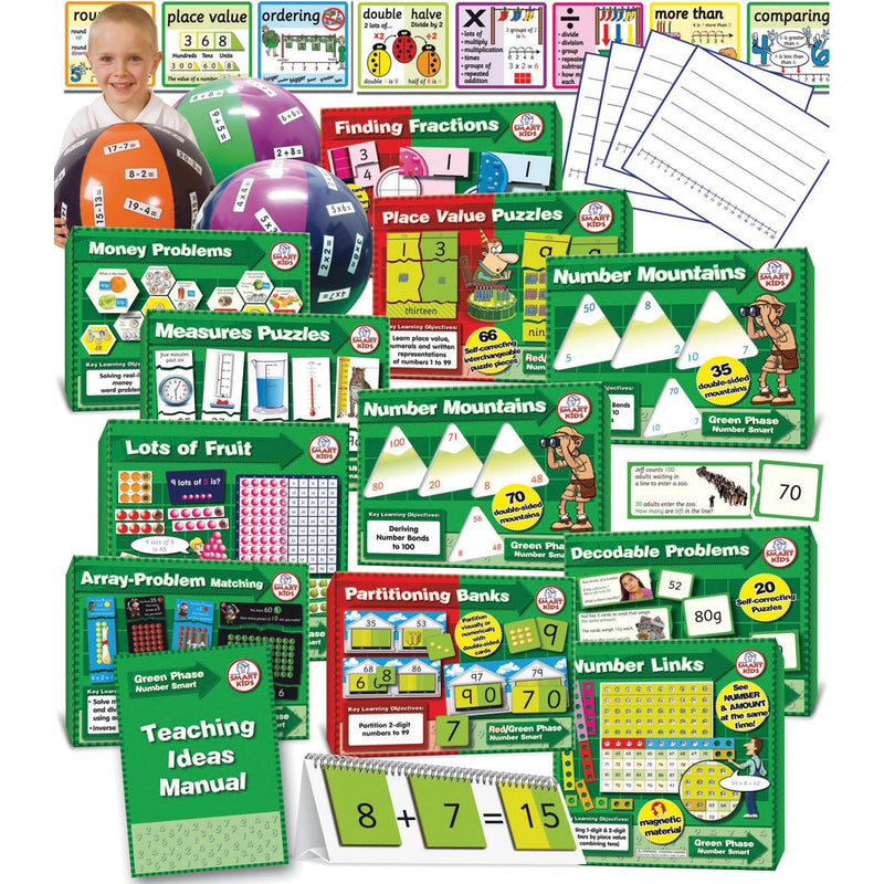 Numeracy-Smart-Green-Phase-Kit-(Year-2)-