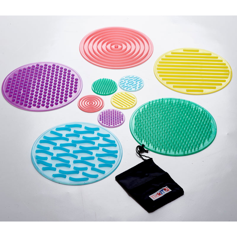 SiliShapes Sensory Circles pk 10