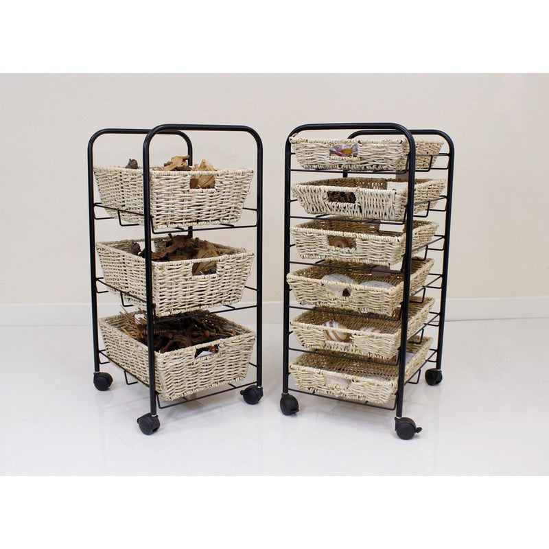 Deep-Storage-Trolley-with-Maize-Baskets-(6-Shelf)-