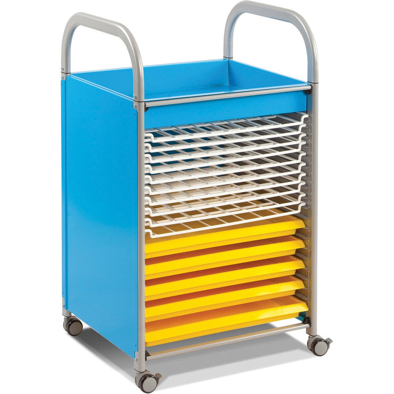 Callero-Art-Trolley-with-Trays-and-Drying-Rack-